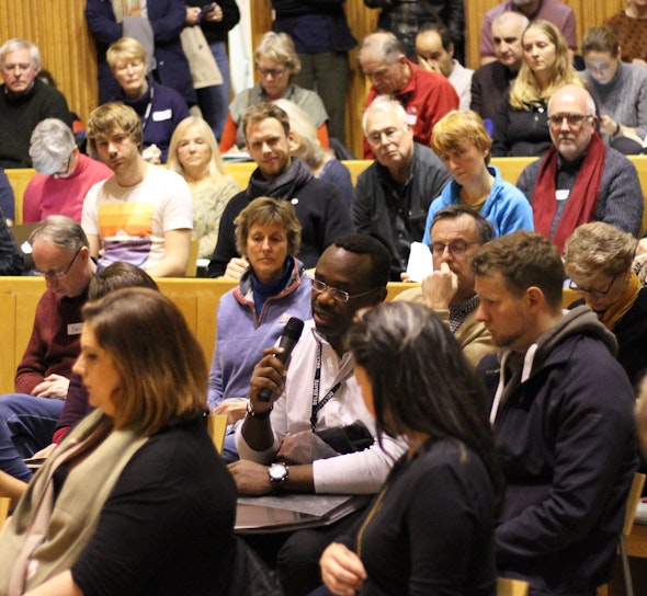 Group in the Sheppard Theatre lecture theatre